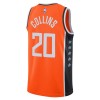 Maillot Homme Los Angeles Clippers John Collins 2025-26 Nike City Edition Orange Swingman